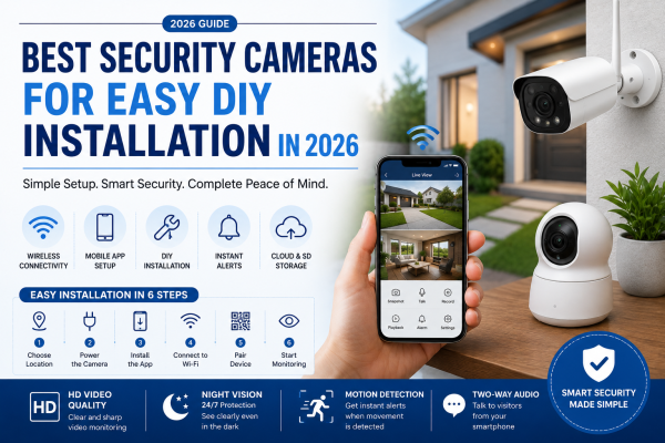 Best Security Cameras for Easy Installation in 2026