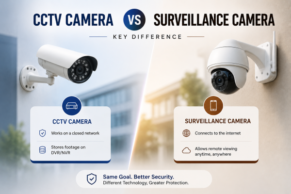 CCTV Camera vs. Surveillance Camera: Understanding the Real Difference Before You Buy
