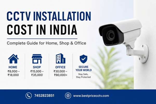 CCTV Installation Cost in India