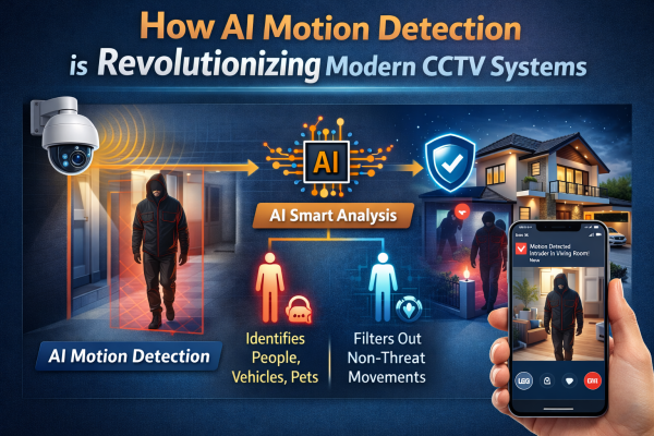 How AI Motion Detection is Revolutionizing Modern CCTV Systems