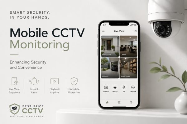 How Mobile CCTV Monitoring Enhances Security and Convenience