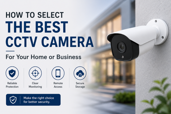 How to Select the Best CCTV Camera for Your Home or Business