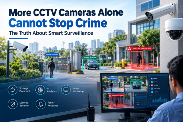 Why More CCTV Cameras Alone Cannot Stop Crime: The Truth About Smart Surveillance