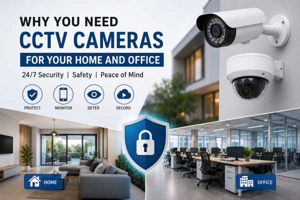 Why You Need CCTV Cameras for Your Home and Office: Complete Security Guide (2026)
