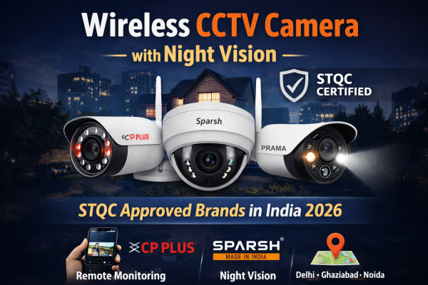 Wireless CCTV Camera with Night Vision 