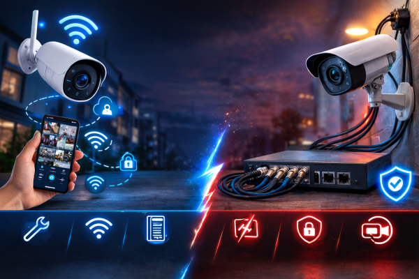 Wireless Wi-Fi Cameras vs. Wired CCTV Systems: Which is More Reliable