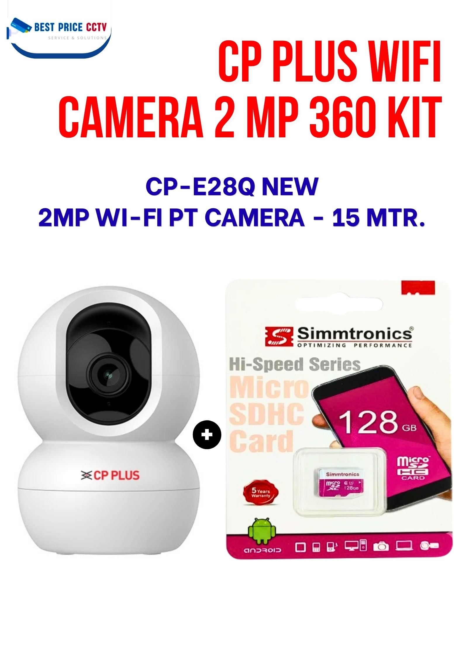 CP PLUS WIFI 3MP CAMERA KIT